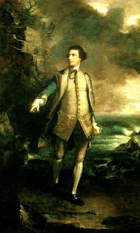 Sir Joshua Reynolds commodore augustus keppel China oil painting art